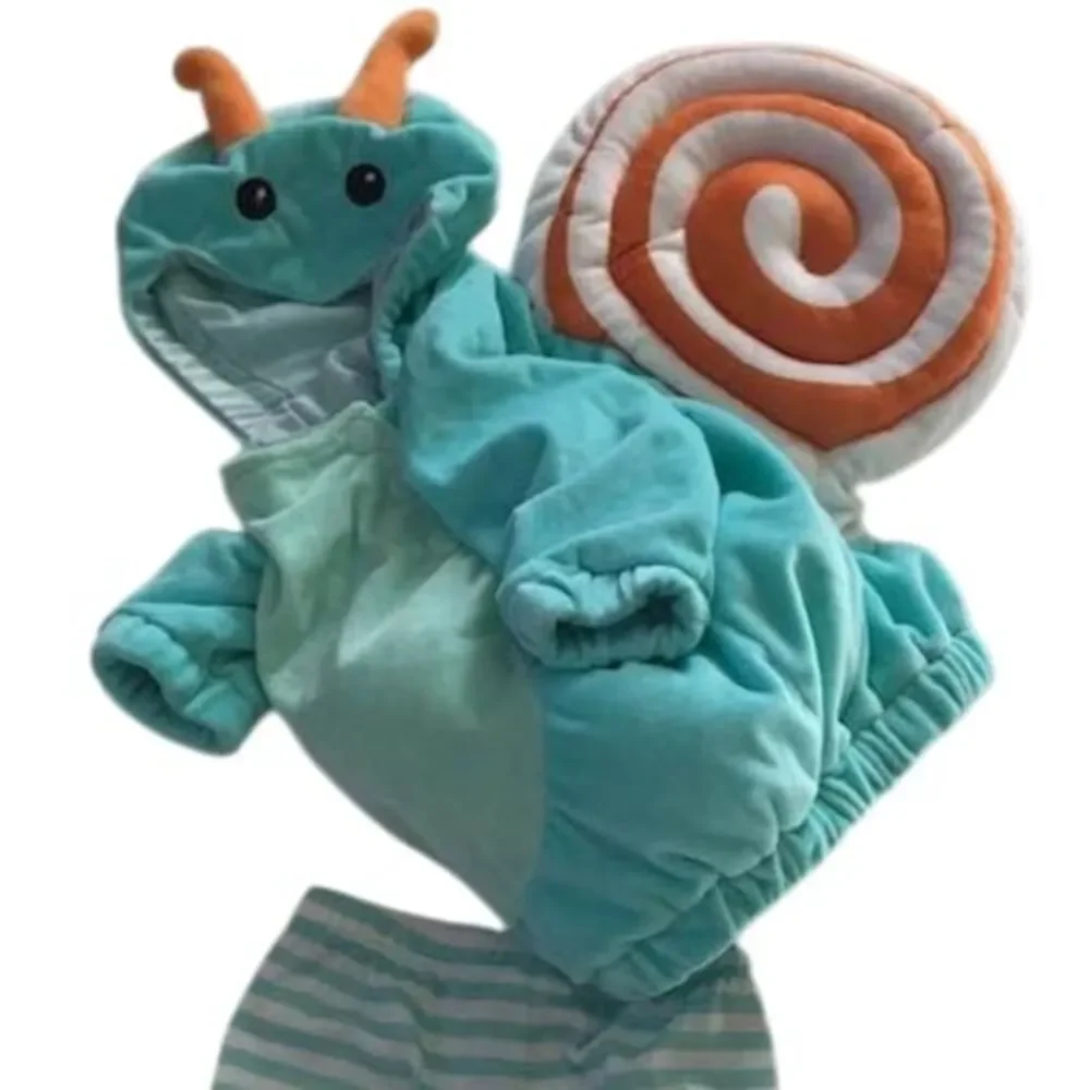 Halloween Costume Infant 0-6 Month Baby Snail Hood Warm 2 Piece Soft
